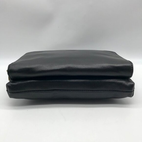 Minooy Black Leather Eirene Crossbody Bag - Picture 5 of 11